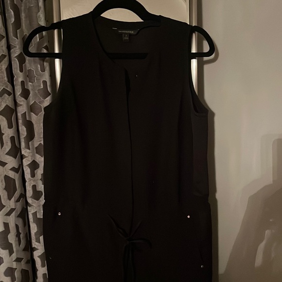 Banana Republic Tuxedo Jumpsuit with gold details  - Size 2 - Picture 1 of 6